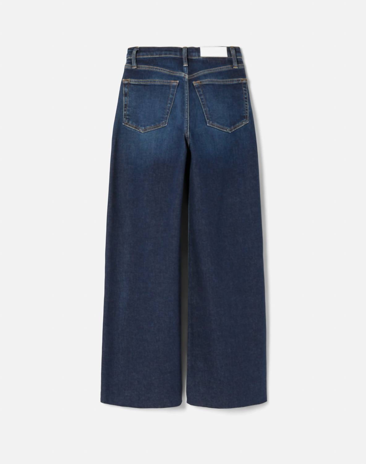 Re/Done - Women's Mid Rise Wide Leg Crop Jean