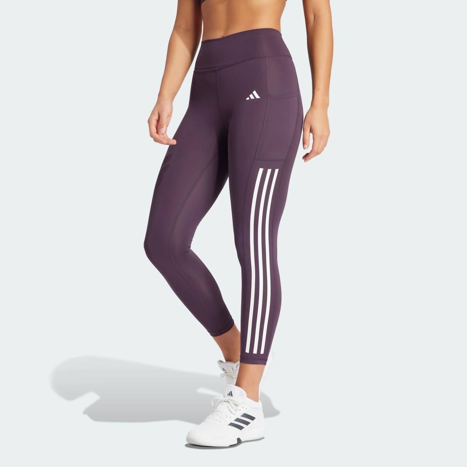 Adidas - Optime 3-stripes Full-length Legging