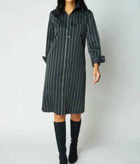 Habitat - Eastside Stripe Cafe Dress