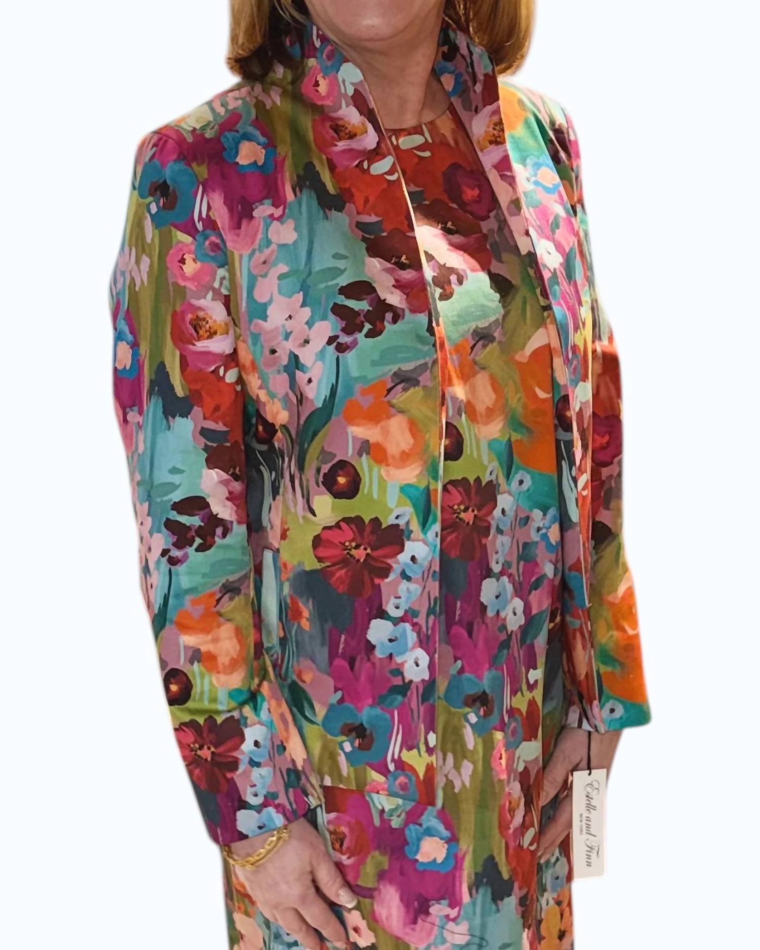 Estelle And Finn - Vibrant Floral Jacket