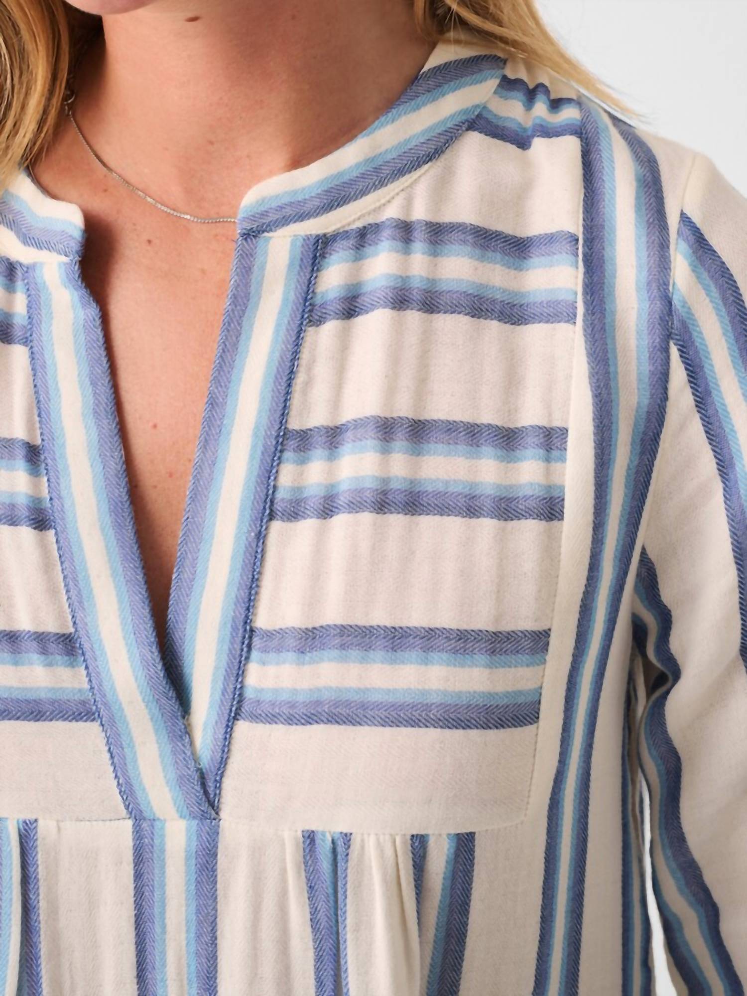 Faherty - Dream Cotton Gauze Vida Midi Dress