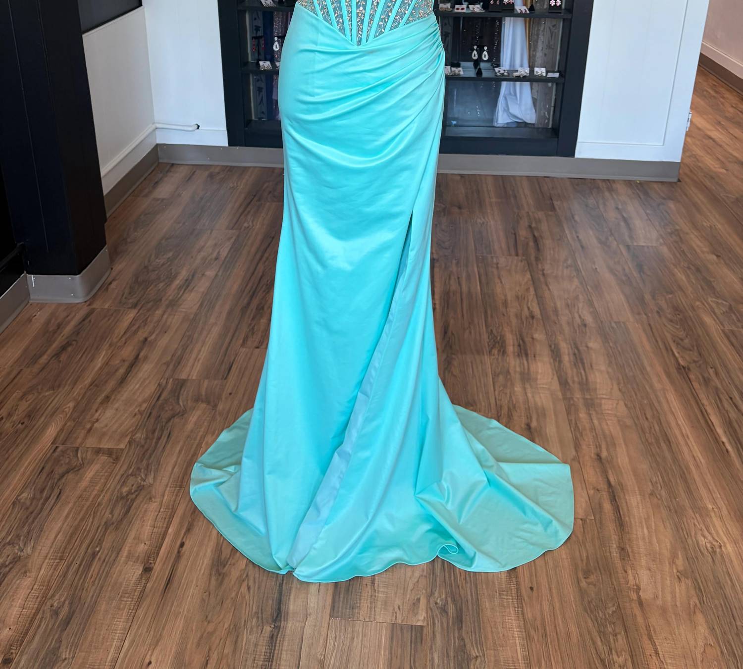 Jovani - Women's Beaded Mermaid Dress