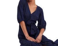 Madewell - Tie-waist Tiered Midi Dress