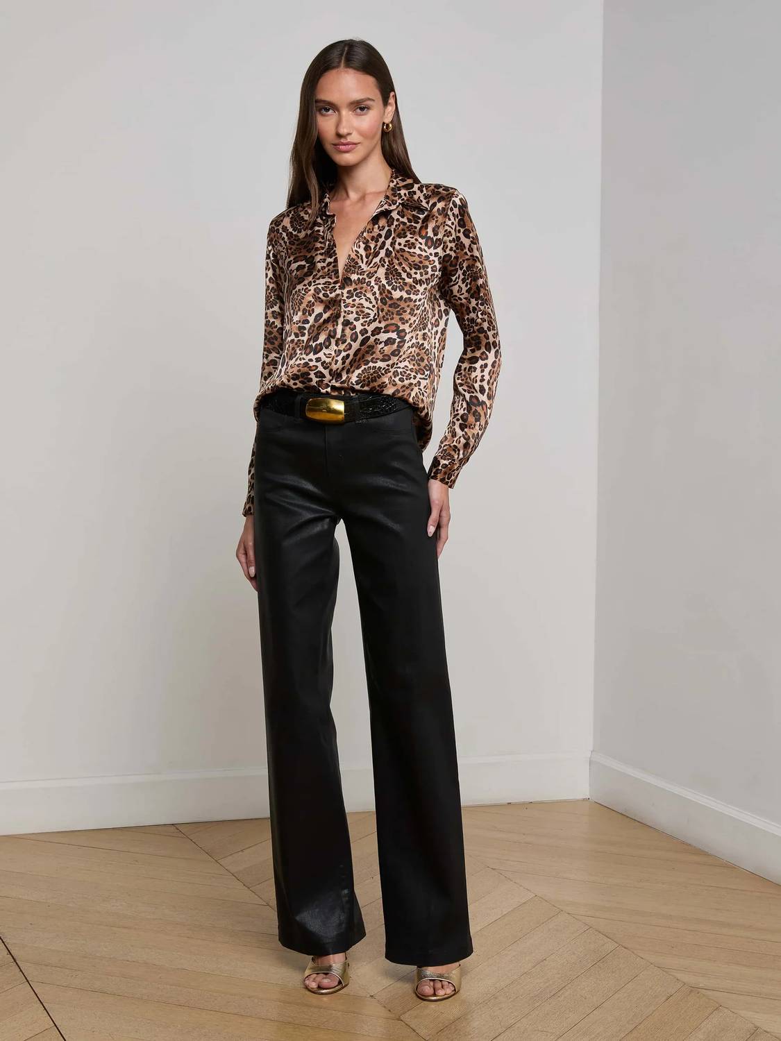 L'Agence - Tyler Long Sleeve Blouse