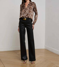 L'Agence - Tyler Long Sleeve Blouse