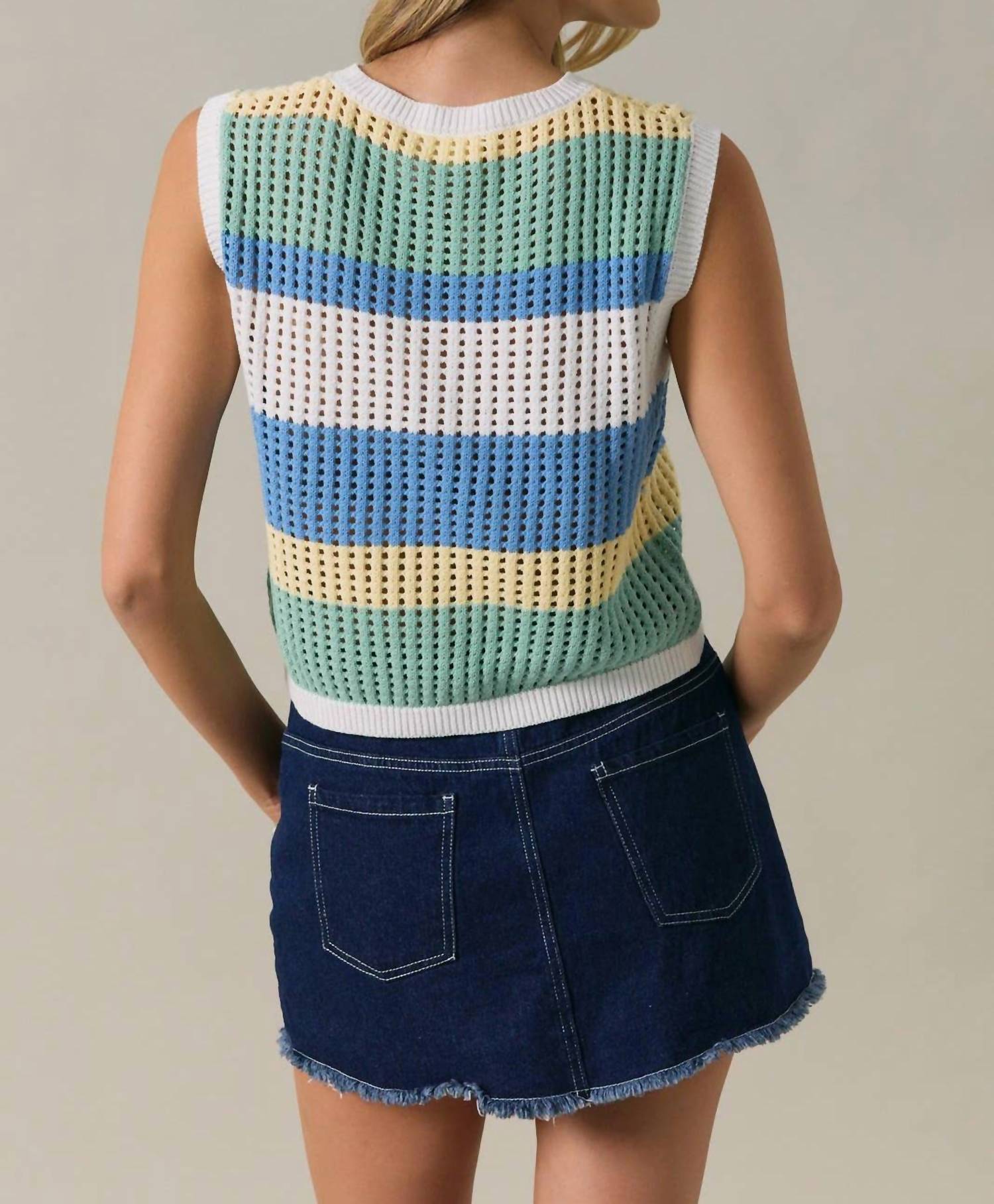 Sunday Edition - Angie Vest Top