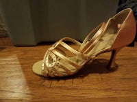 Bloch - Women's Hope 2.5" Flare Heel Latin Sandal With Rhinestones