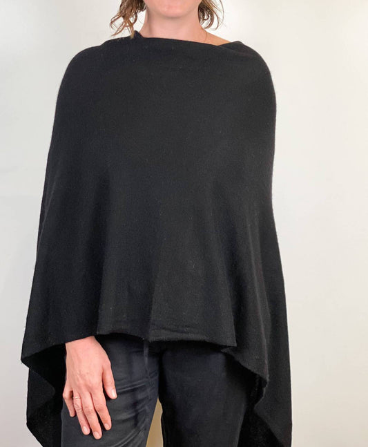 Dolma - Cashmere Boat Neck Poncho