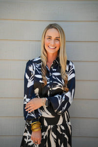 Pinch - Print Button Down Maxi Dress