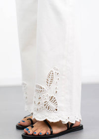 Risen - Larissa Eyelet High-rise Crop Jeans