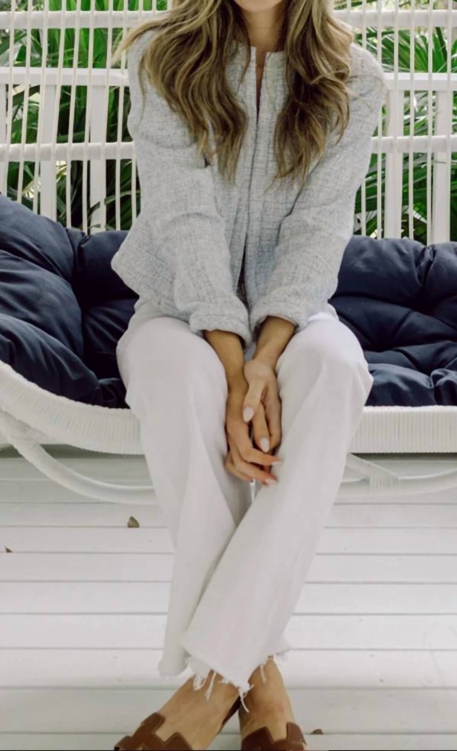 Sail To Sable - Cropped Tailored Fit Jacket