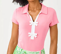 Lilly Pulitzer - Upf 50+ Luxletic Frida Bow Polo