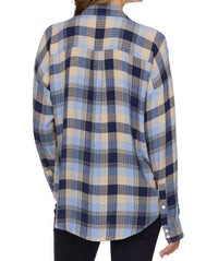 Flags & Anthem - Leetonia Pucker Long Sleeve Boyfriend Shirt