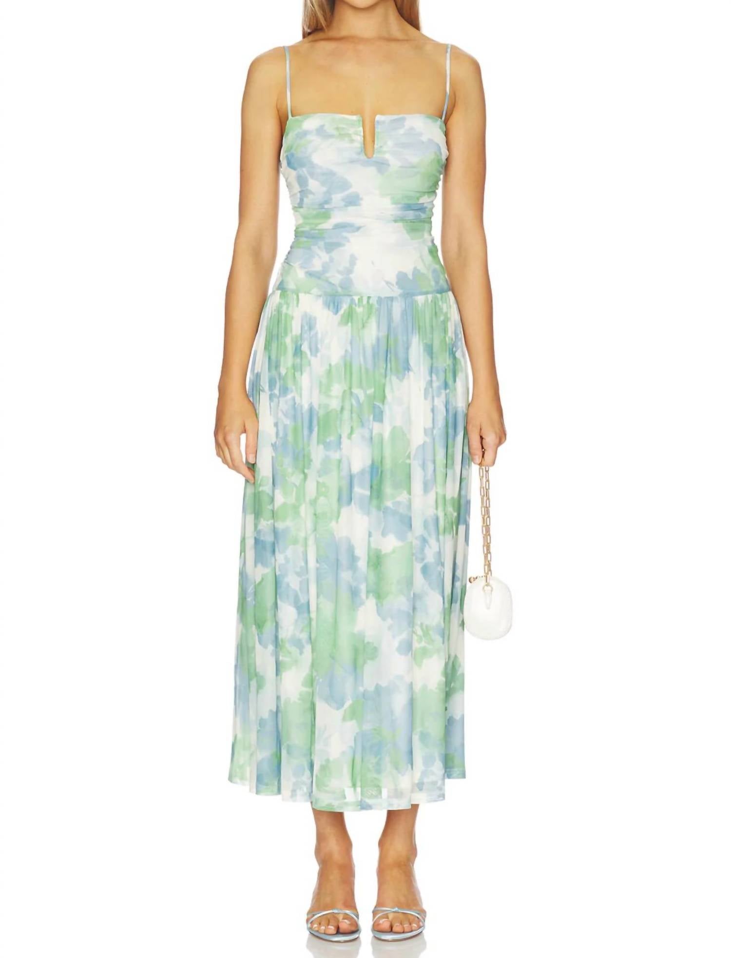 Minkpink - CARRIE MESH MAXI DRESS