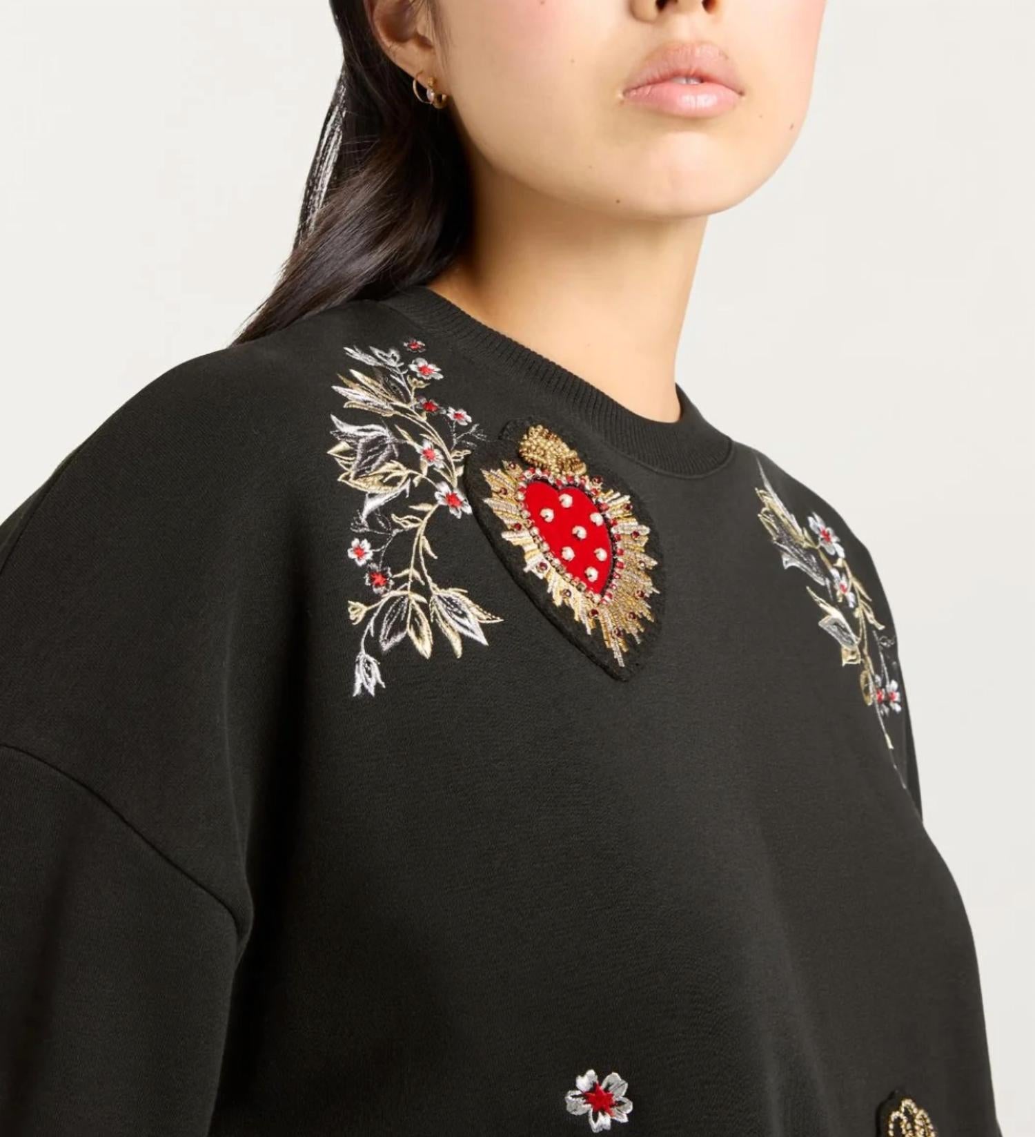 Cinq A Sept - Heritage Patch Brandy Pullover