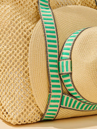 Shiraleah - Women's Dorian Tote And Hat Set