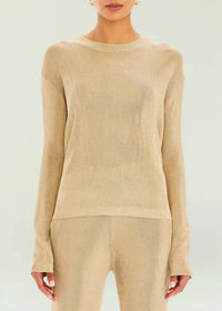 Ser.O.Ya - Hana Metallic Knit Top