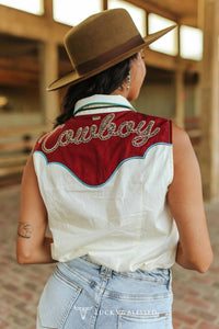 Lucky & Blessed - Western Yoke Button Down Shirt