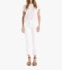 Mother - Insider Crop Step Fray Jeans