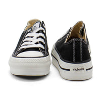 Victoria - Girls' Tribu Canvas Platform Trainers Shoes