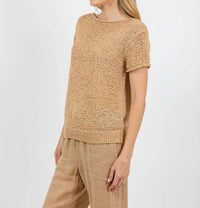 Elliott Lauren - Boatneck Tape Yarn Sweater
