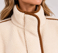 Elan - Shearling Bomber Jacket