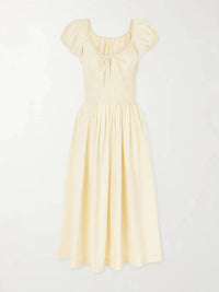 Dôen - Smocked Midi Dress