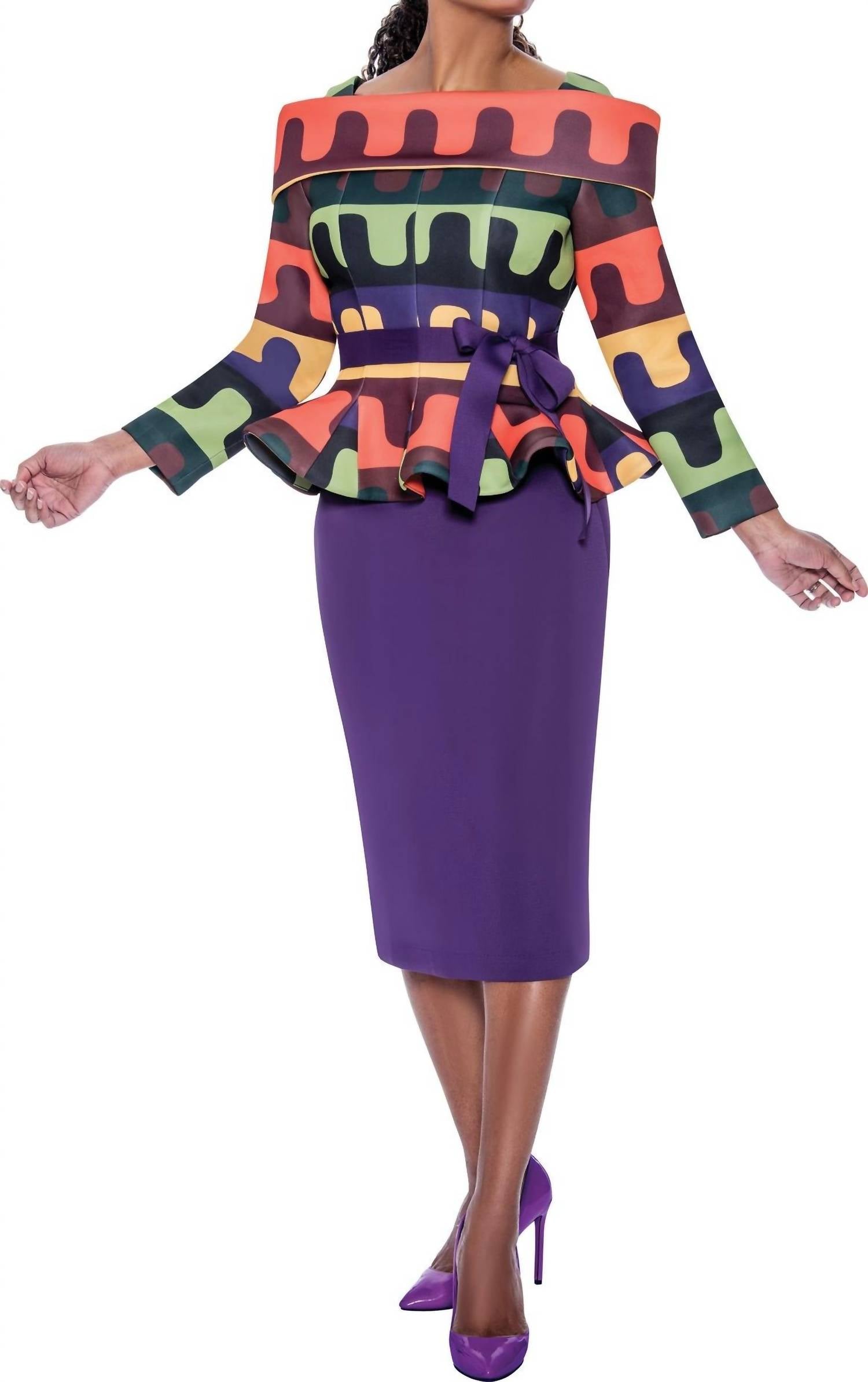 Stellar Looks - Bold Essence Skirt Set