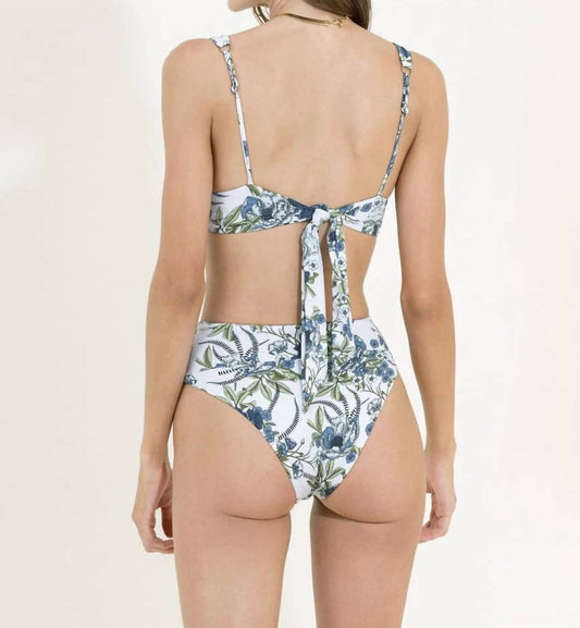 Maaji - Botanical Joile High Rise Bikini Bottoms