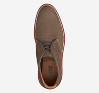 JOHNSTON & MURPHY Men's Uptown Chukka Boot in brown - men's boots - detail view