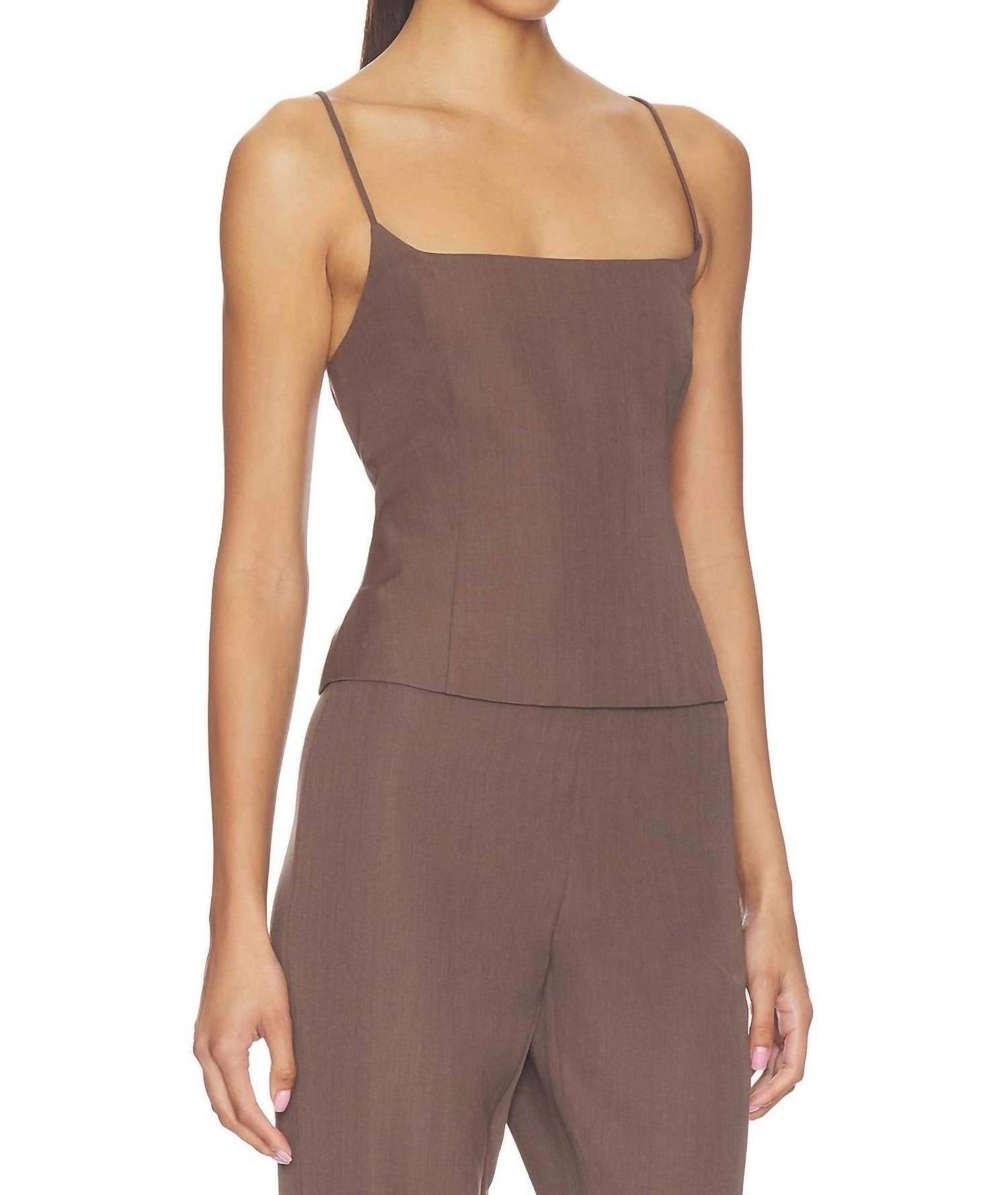 St. Agni - Silk Canvas Camisole