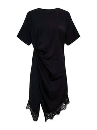 Sanctuary - Satin Mix Tee Shirt Dress