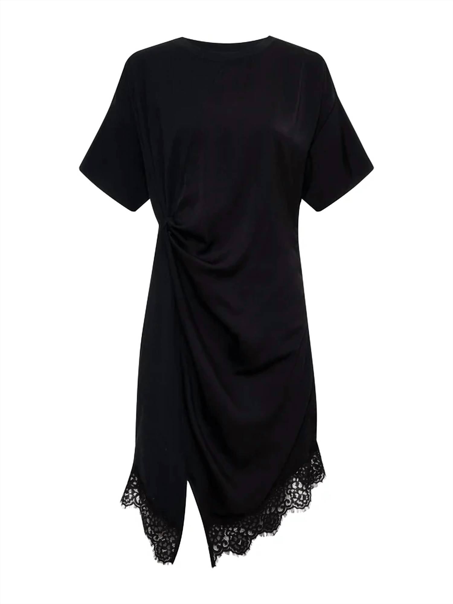 Sanctuary - Satin Mix Tee Shirt Dress