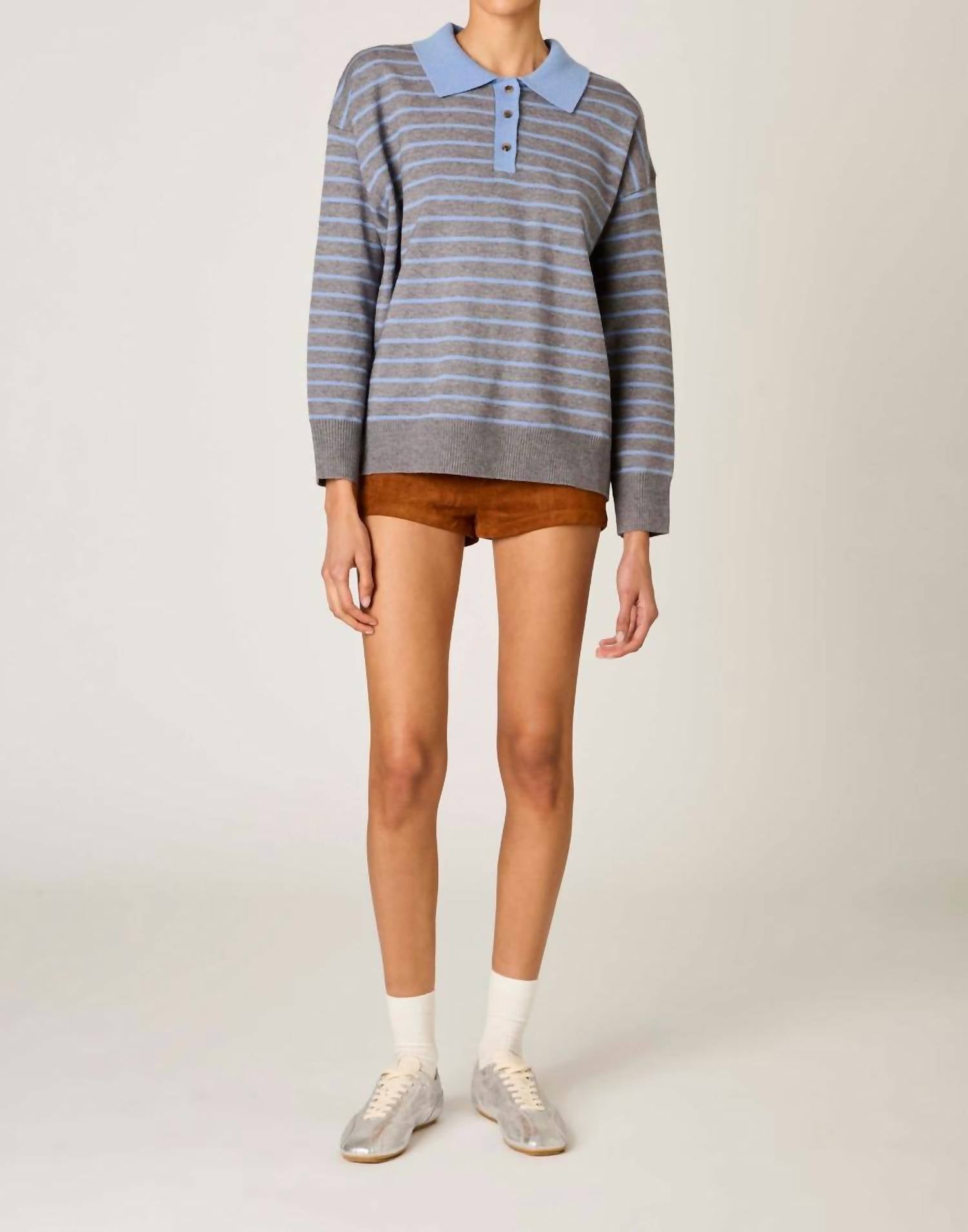 Nia - Alameda Collared Sweater