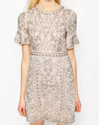 Needle & Thread - Linear Motif Embellished Dress