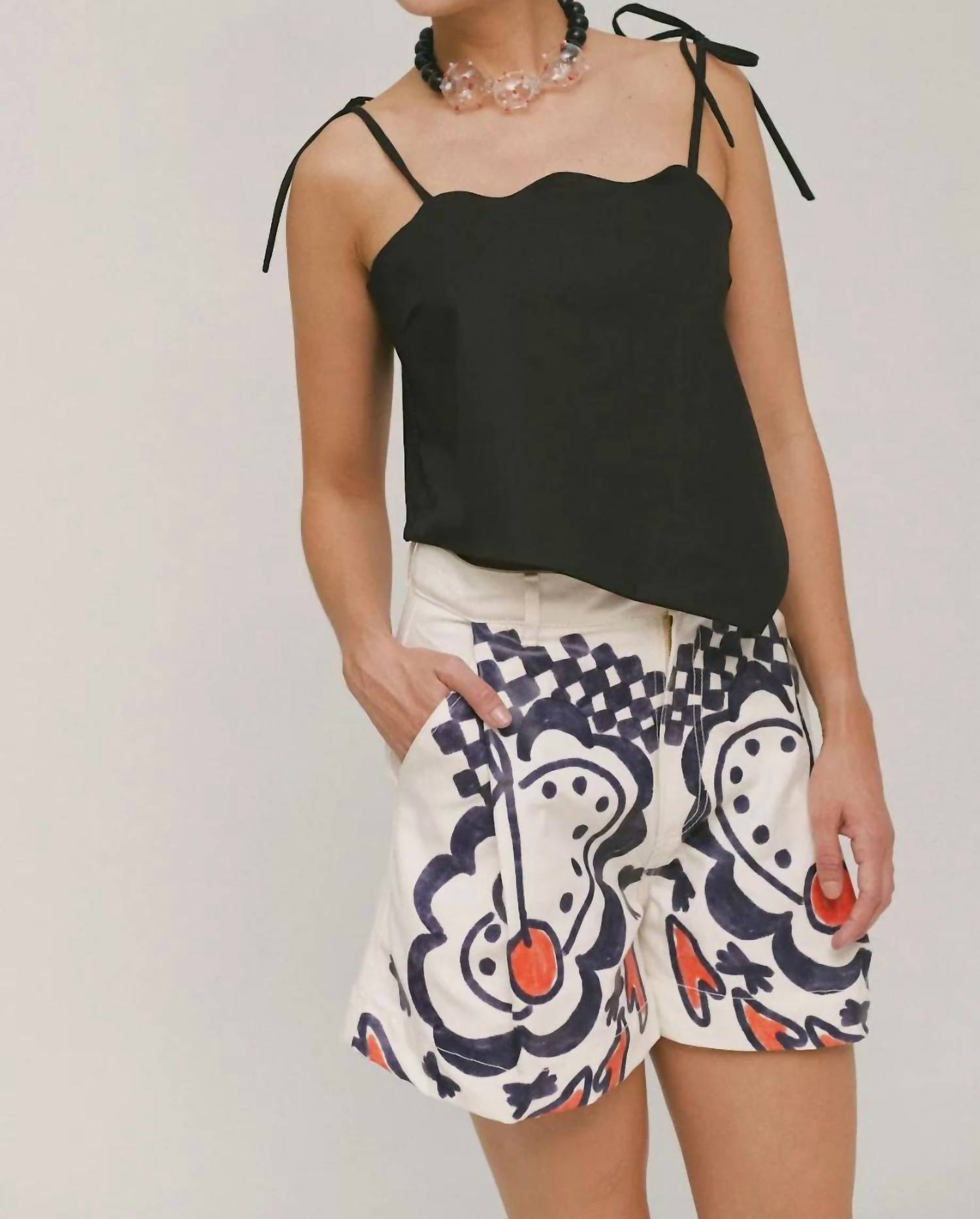 Sixxta - Celebration Tie Strap Top
