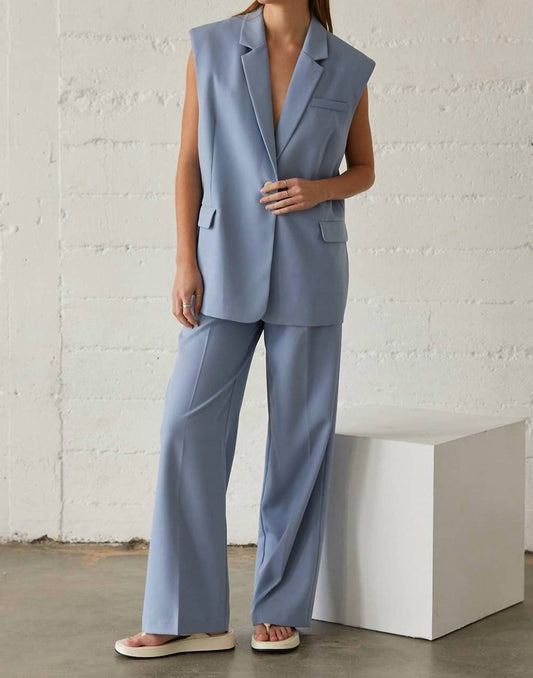 Crescent - Sasha Sleeveless Blazer Vest