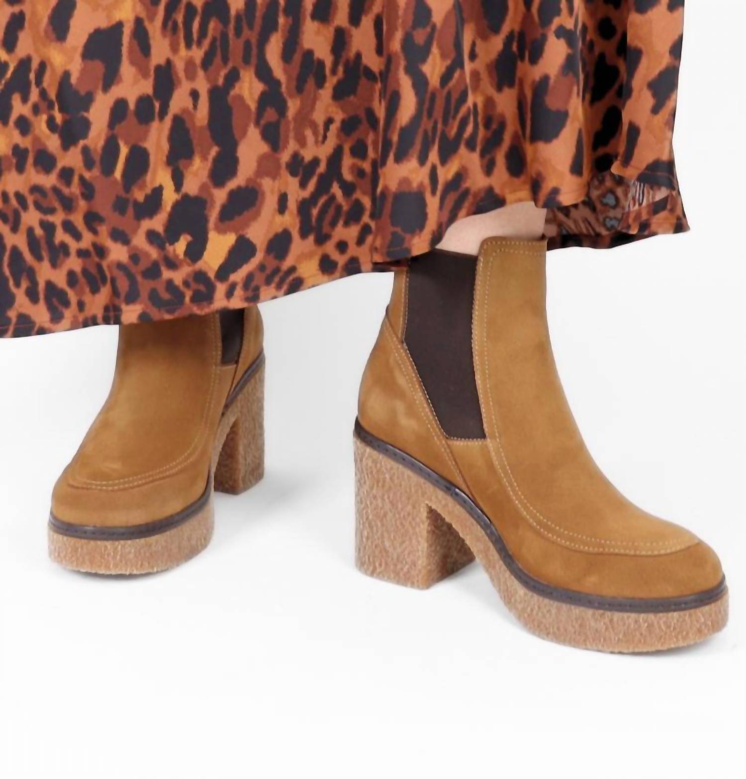 Bos. & Co. Women's Papio Boots in camel - women's shoe - view 6