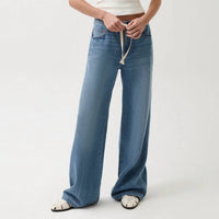 Pistola - Jadyn Mid Rise Drawstring Palazzo Jean