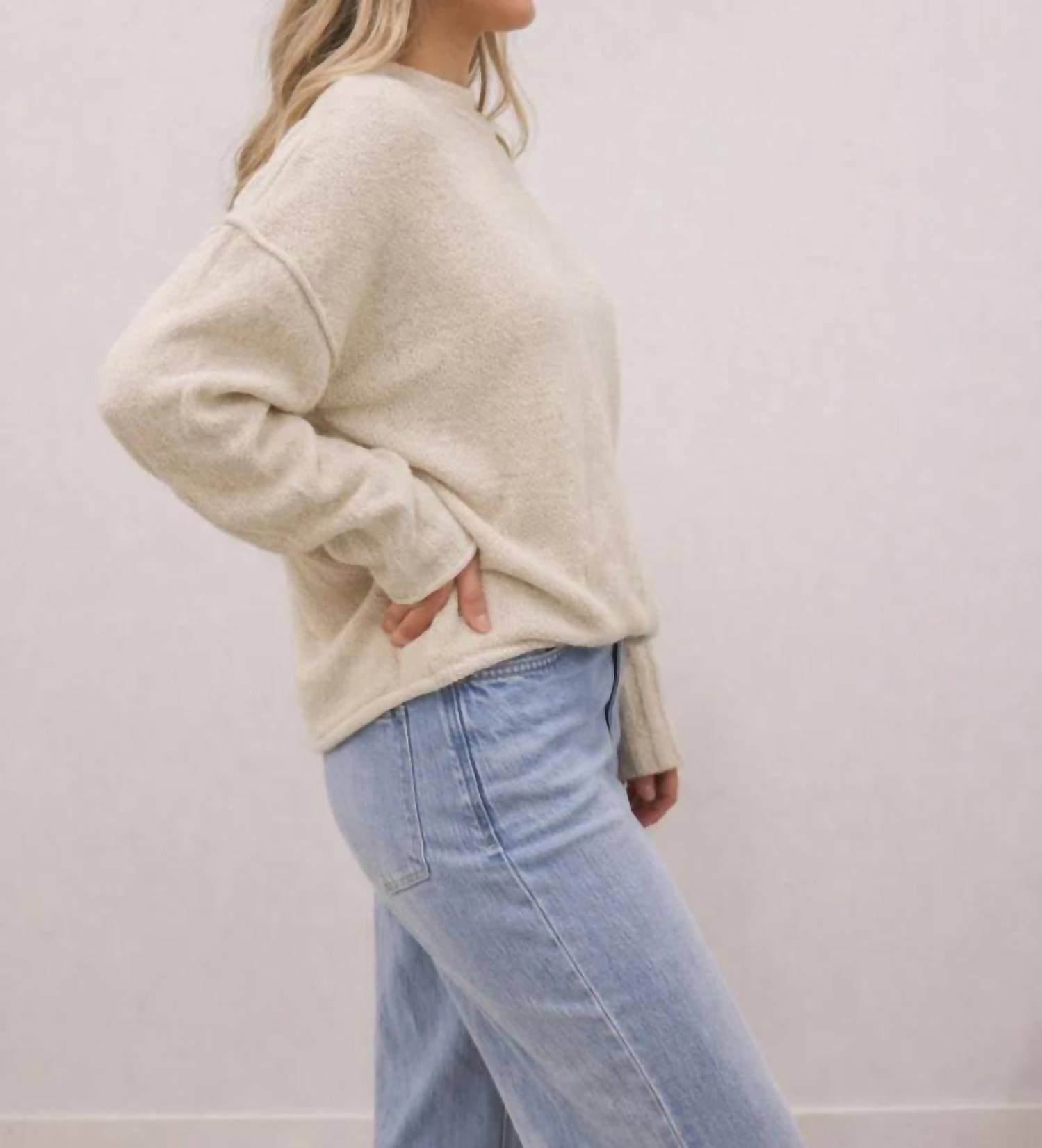 By Together - Karla Oversized Knit Sweater Pullover
