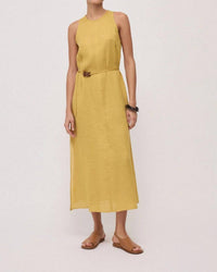 Ottod'Ame - Sleeveless Linen Maxi Dress