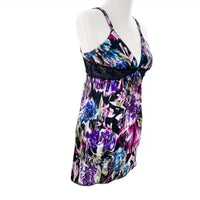 On Gossamer - Women's Mesh Nightie With Lace Inset