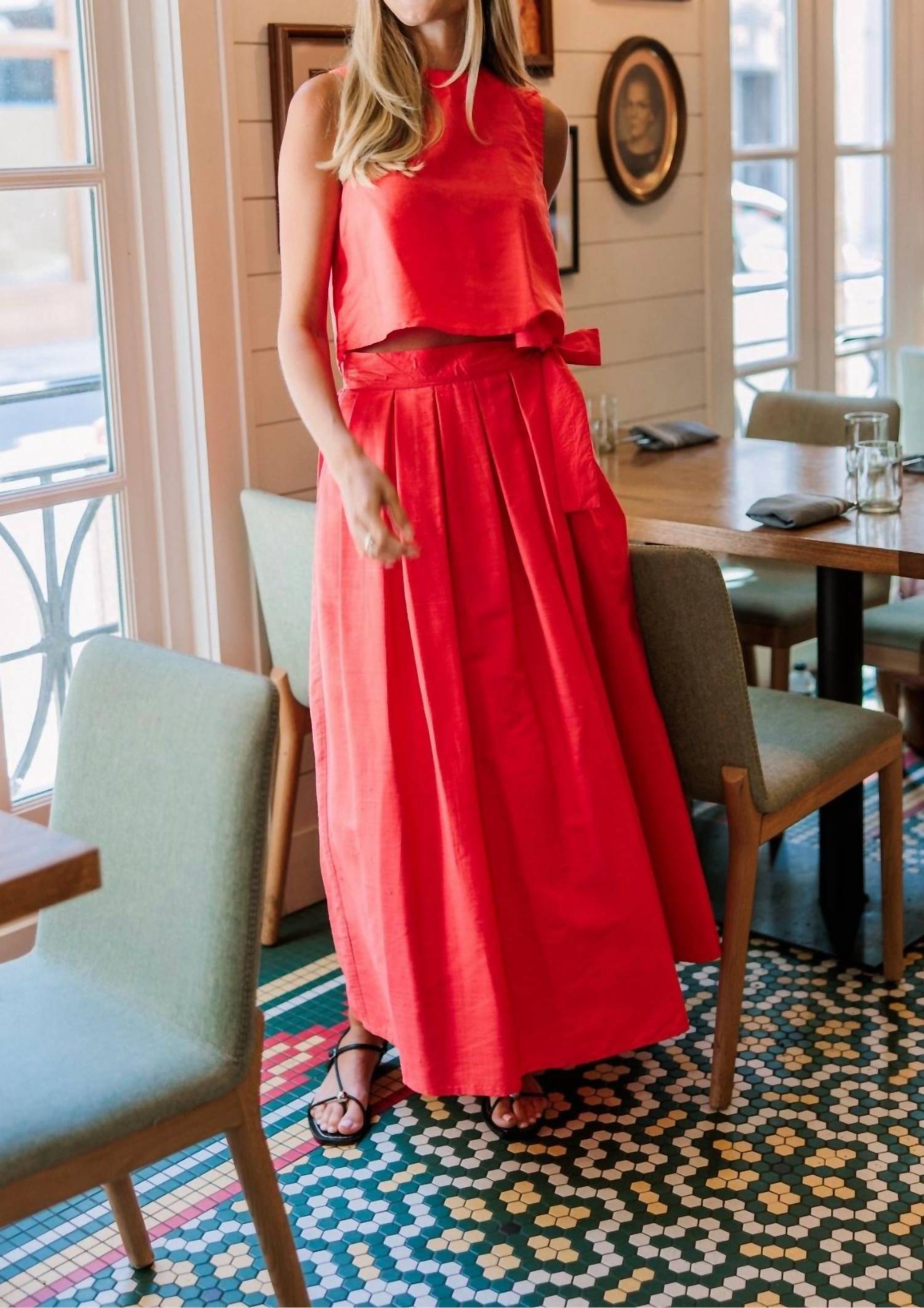 Livro - Asha Midi Skirt