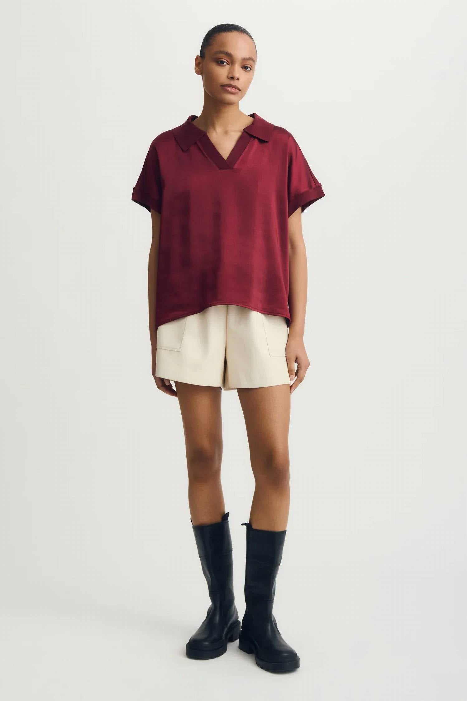 Melissa Nepton - Jill V-neck Top