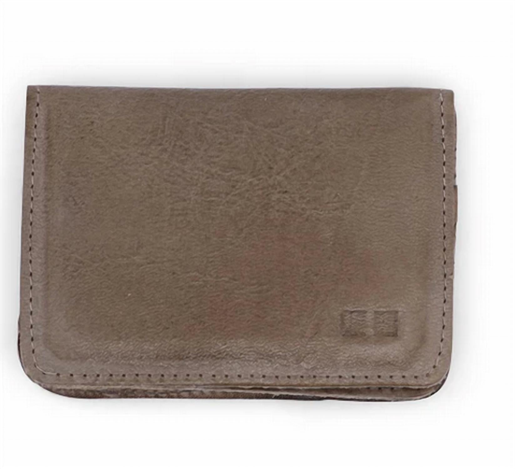 BEDSTU Jeor Wallet in taupe rustic - women's bag