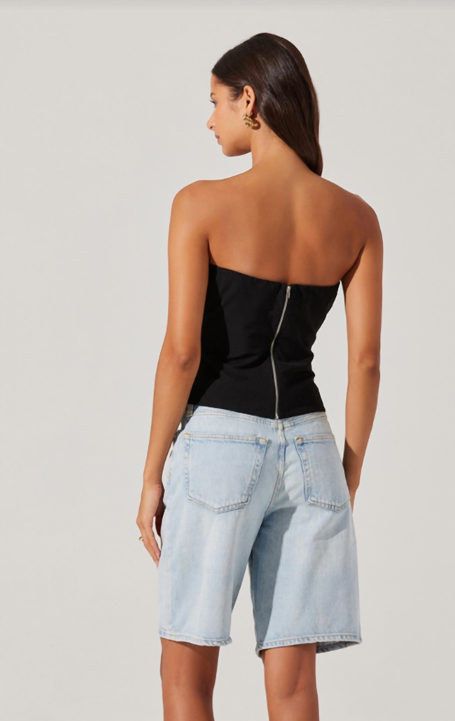 Astr - Kierra Strapless Top