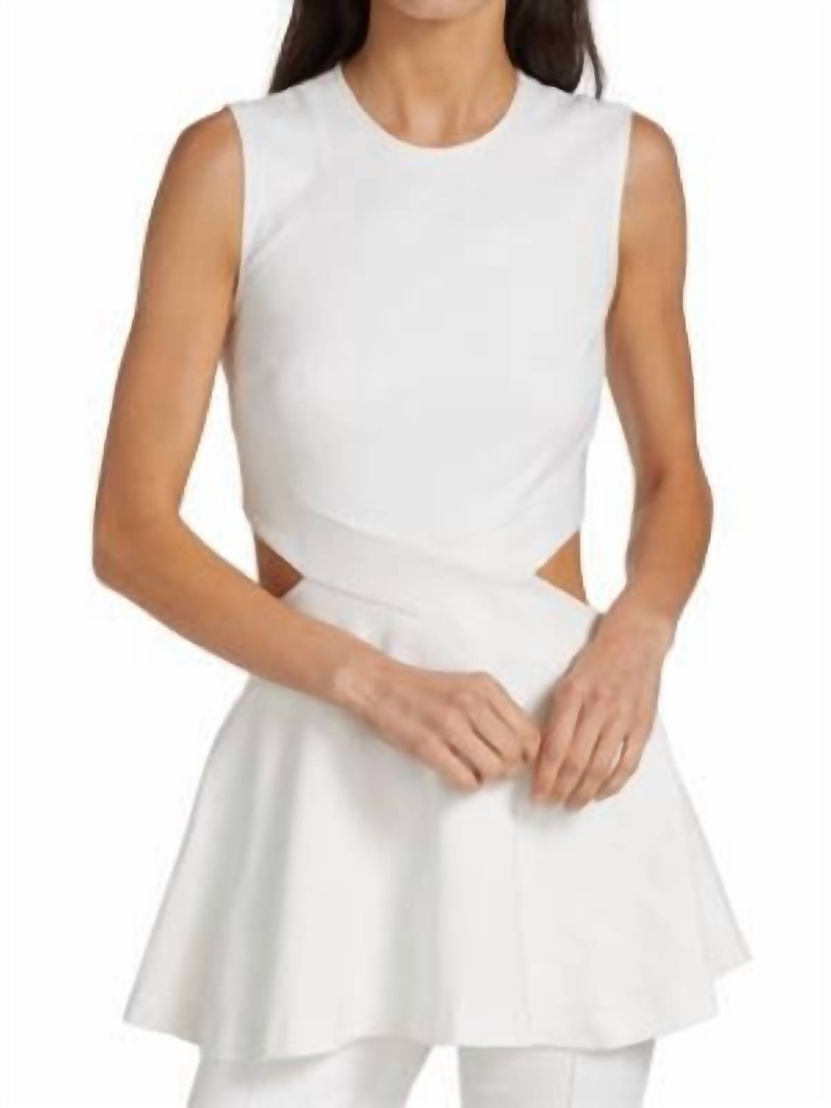 Rosetta Getty - Sleeveless Cutout Top
