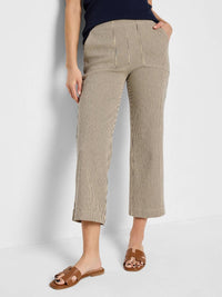 Nic + Zoe - All Day Stripe Wide-Leg Jeans