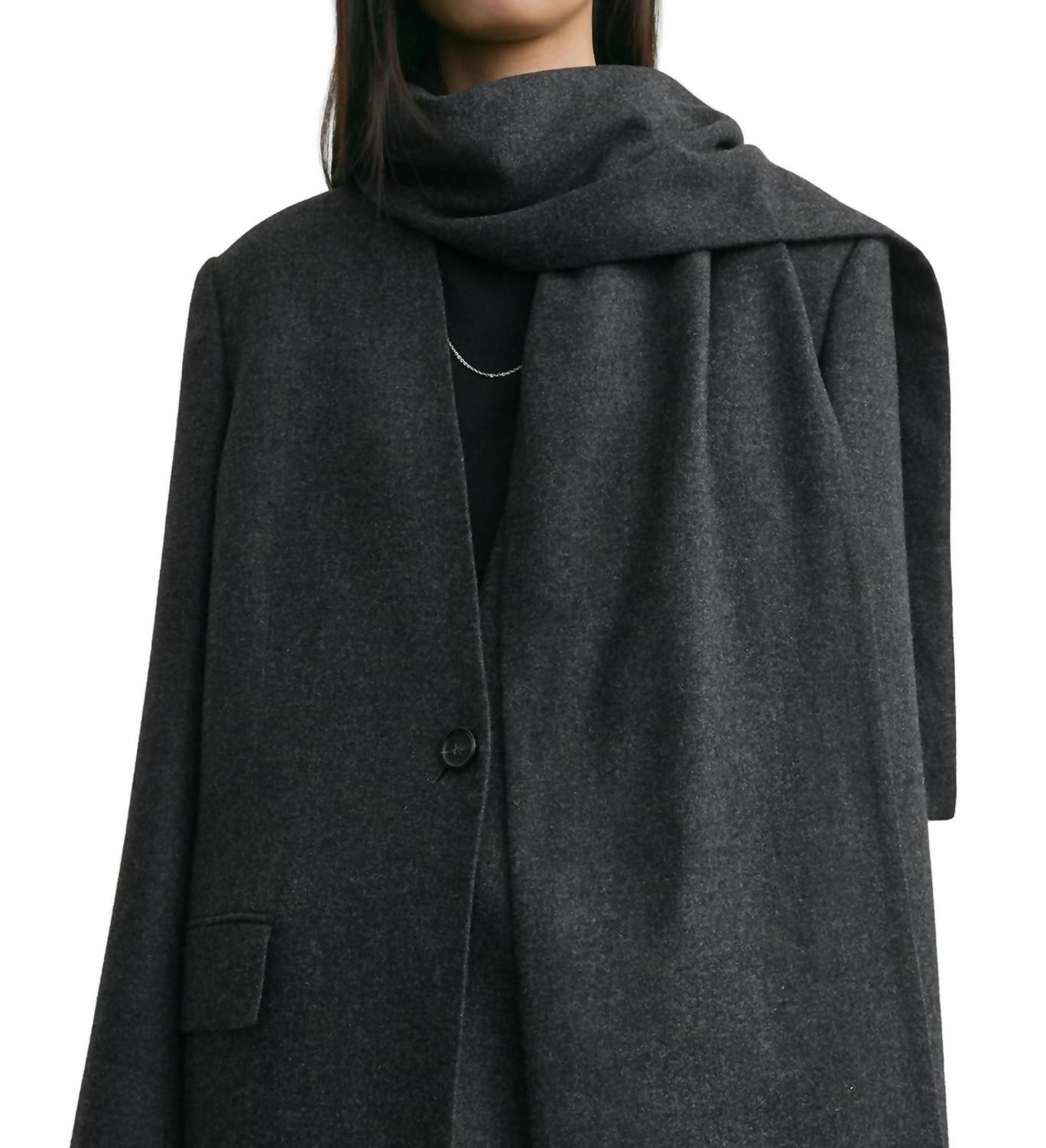 Toteme - Detachable Scarf Blazer
