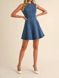 Klesis - Emma Nicole Bow Mini Dress